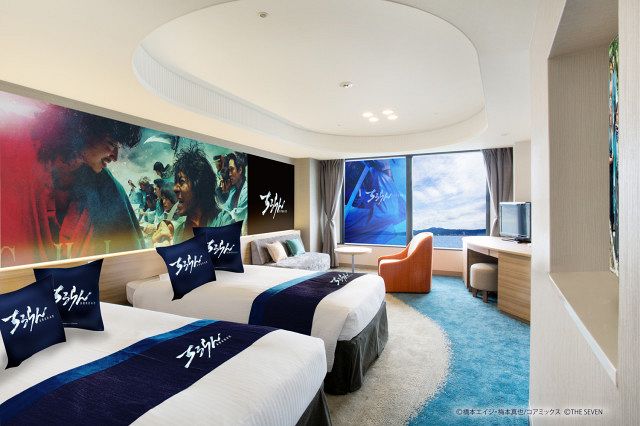 びわ湖大津プリンスホテル　ドラマ『ちるらん 新撰組鎮魂歌』コラボルーム （C）橋本エイジ・梅本真也/コアミックス（C）THE SEVEN