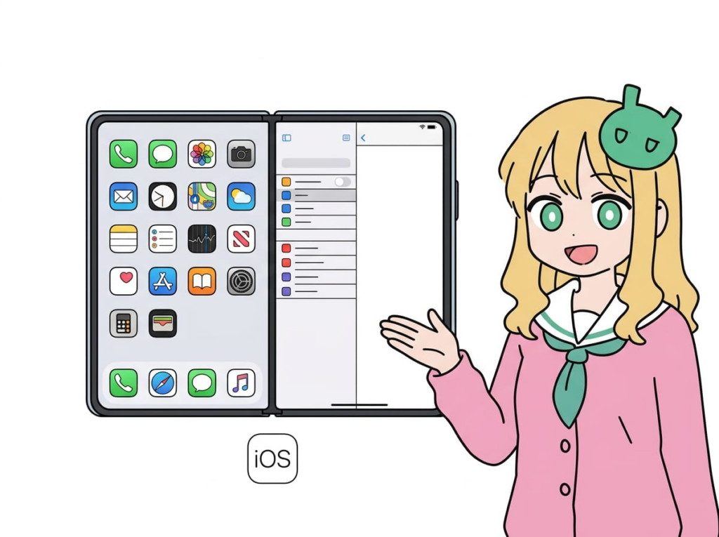 【予測】iPhone Fold、一気に折りたたみスマホ市場で第2位に食い込む。Pixel Foldはシェア1%に転落へ？ - すまほん!! - すまほん!!