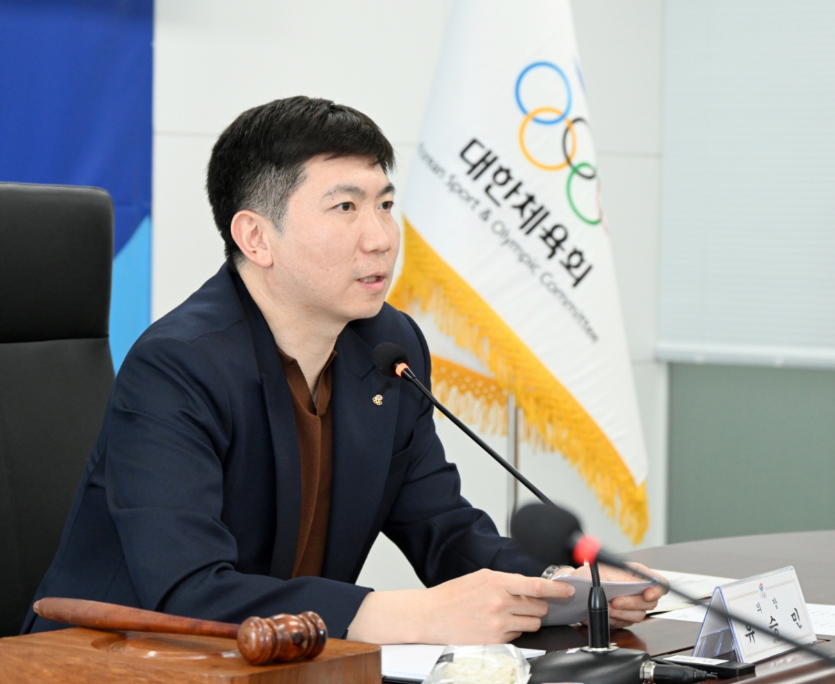 柳承敏、大韓体育会長。 /写真=大韓体育会提供