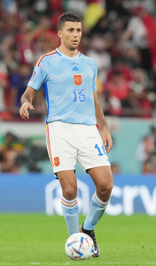 スペインのロドリ（2022年撮影）