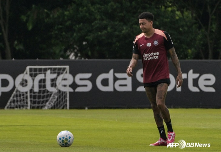 コリンチアンスのFWジェシー·リンガード。 /AFPBBNews=ニュース1