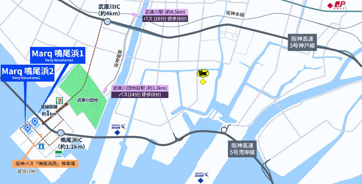 日本GLP/兵庫県西宮市に1.2万m2の「Marq」冷凍冷蔵施設、2028年4月竣工へ 20260407glp3 - 日本GLP/兵庫県西宮市に1.2万m2の「Marq」冷凍冷蔵施設、2028年4月竣工へ