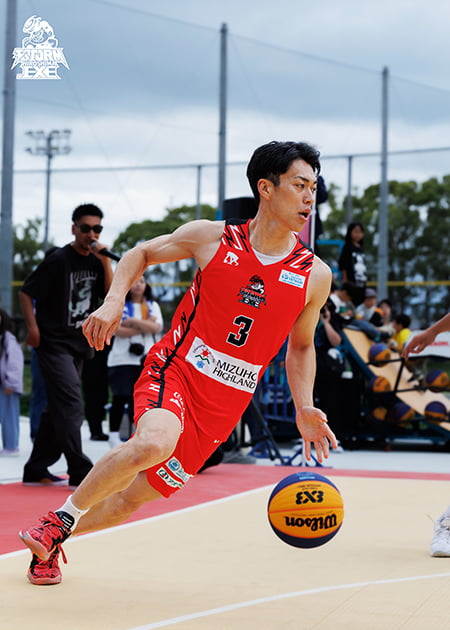 3×3バスケットボール競技の様子