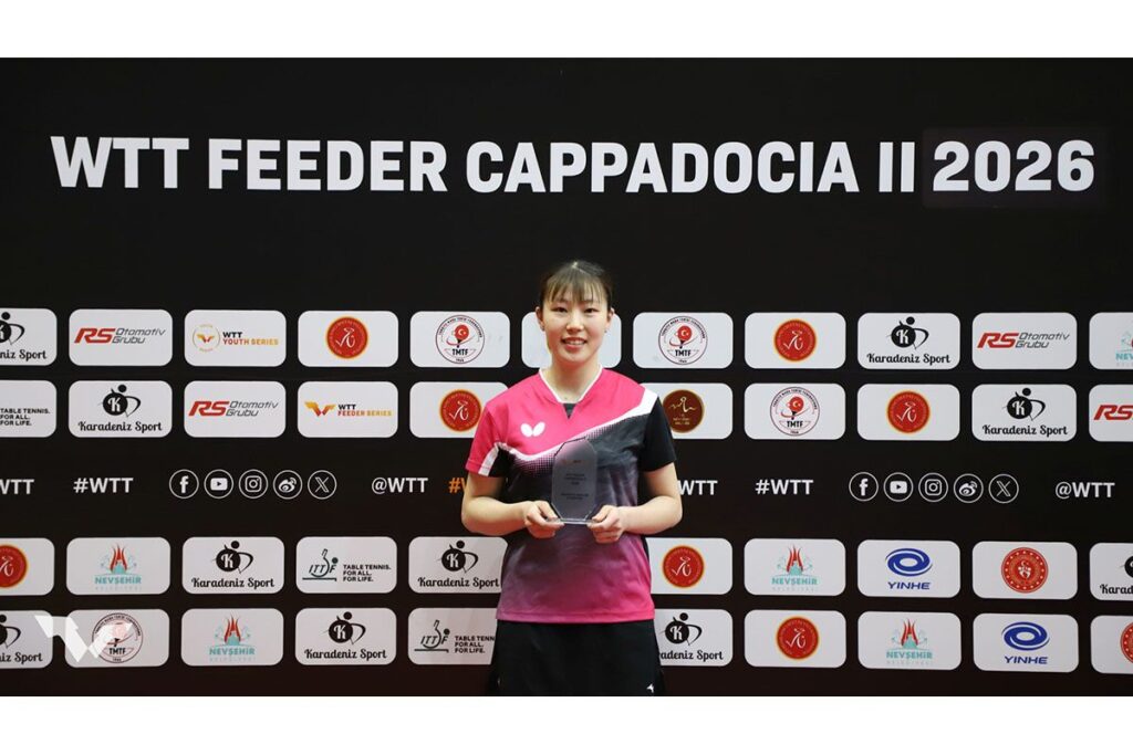 卓球 WTTフィーダー カッパドキア2　アンドラスと岡田琴菜が優勝｜卓球レポート