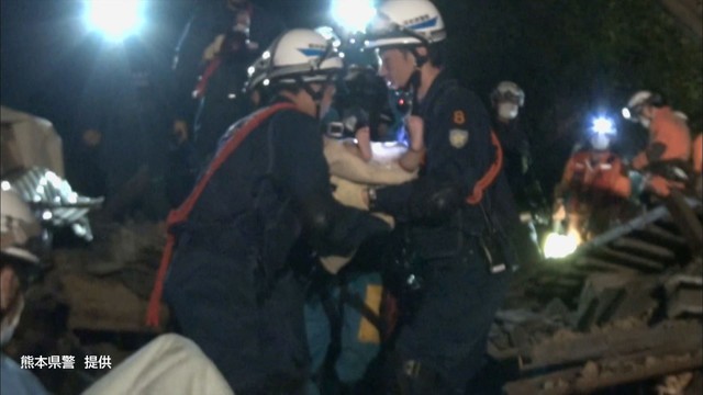熊本地震から10年 倒壊家屋から生後8カ月の女児救出…命救う現場から得た教訓とは（熊本ニュース KAB ONLINE） - Yahoo!ニュース