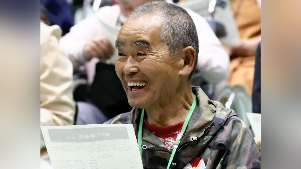 スーパーボランティア尾畠春夫さん、夜間中学の入学式で名前を呼ばれ「はい」…「社会科や国語も学びたい」意気込み - 読売新聞