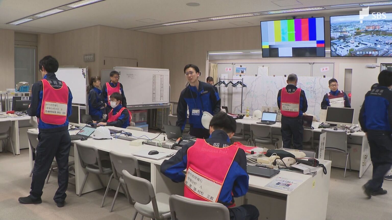 南海トラフ巨大地震の発生を想定 県職員の“抜き打ち”訓練 30分以内参集率79.4％（速報値）=静岡県（静岡放送（SBS）） - Yahoo!ニュース