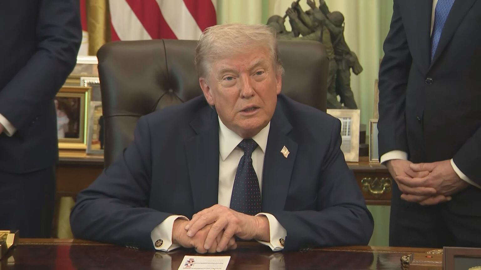 【速報】トランプ大統領 アメリカ代表団のパキスタン派遣中止を表明 イランとの戦闘終結に向けた協議　米メディアに攻撃再開は否定（TBS NEWS DIG Powered by JNN）