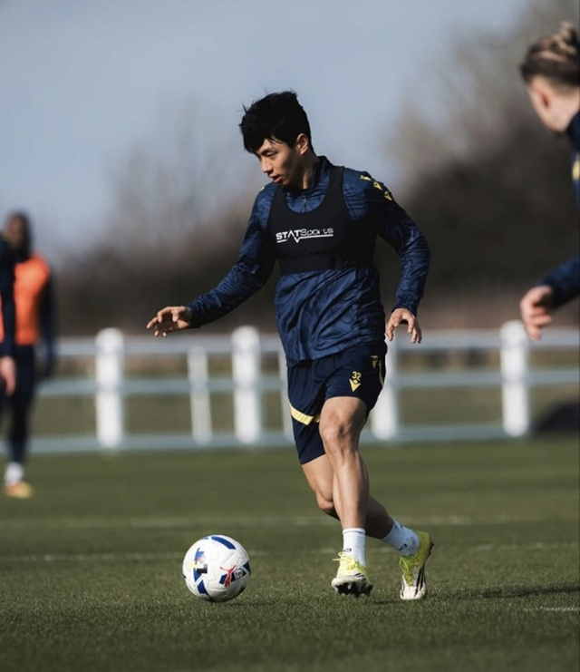 チョン·ジンウ。/写真=オックスフォード·ユナイテッドSNS