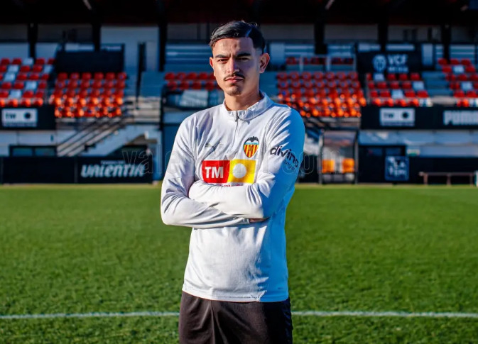 マイサムベナマ。 /写真=バレンシア公式SNS仕上げ