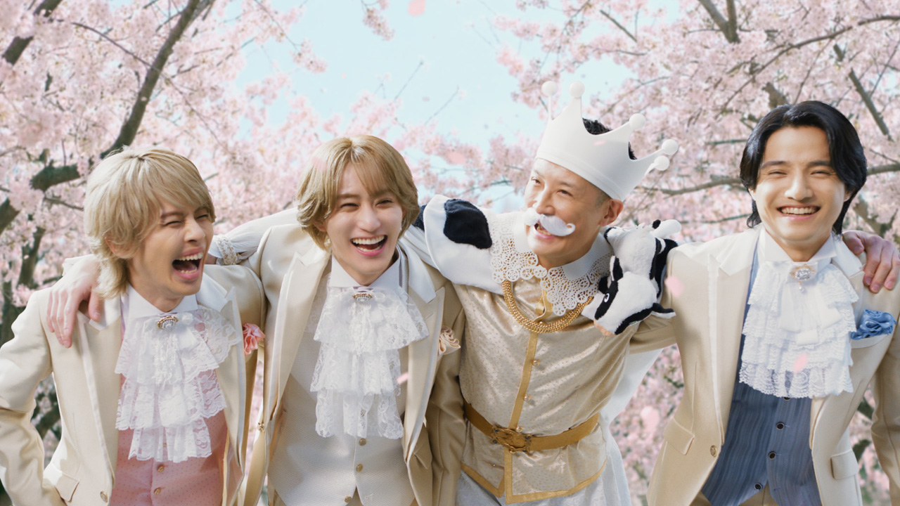 松岡昌宏、B＆ZAI・橋本涼、矢花黎、鈴木悠仁「北海道 is ミルクランド」最新CM1