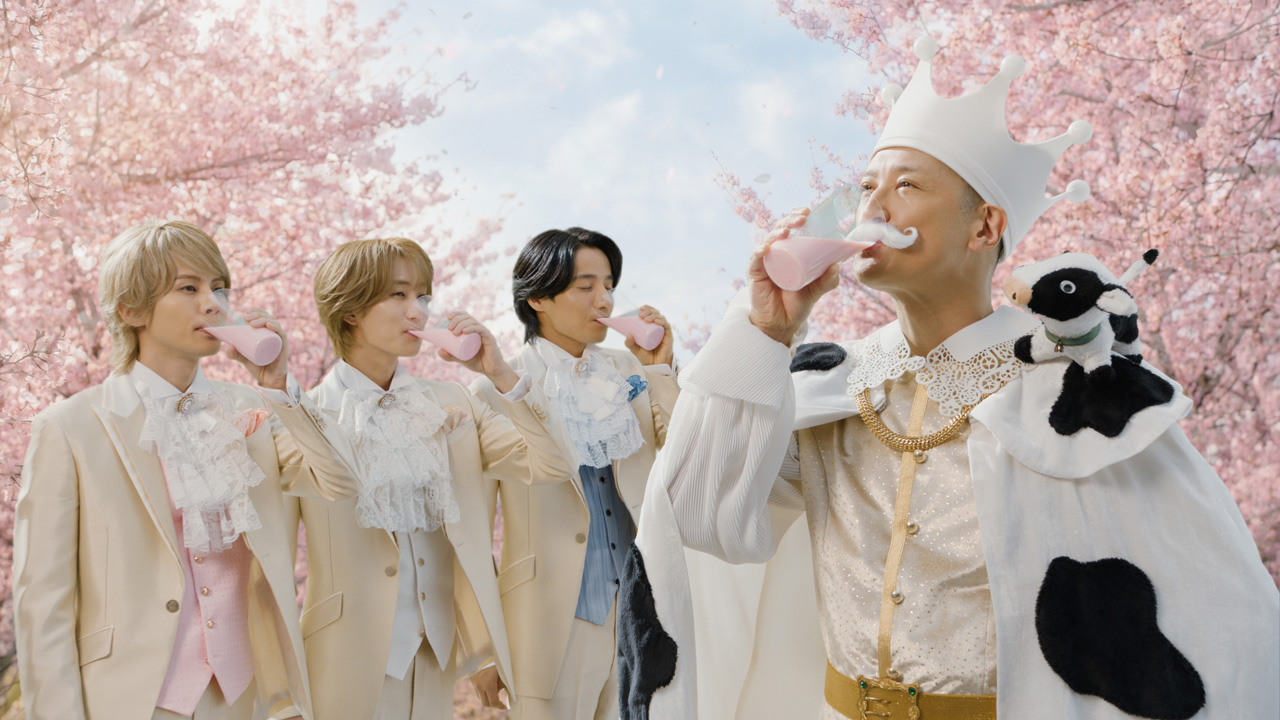 松岡昌宏、B＆ZAI・橋本涼、矢花黎、鈴木悠仁「北海道 is ミルクランド」最新CM3