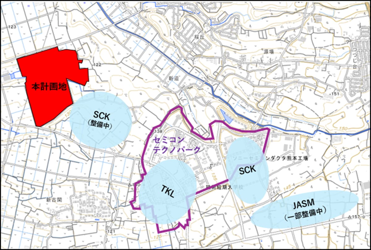 20260428mitsui4 - 三井不動産／熊本県・合志市と事業協定、半導体産業向けエリア31万m2を開発へ