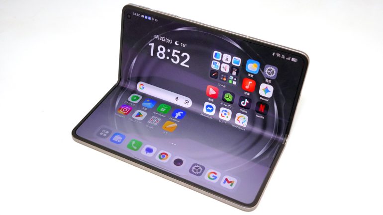 フォルダブルスマホの勢力図に異変？超薄型と高性能を両立したOPPOの最新モデル「Find N6」をレビュー（＠ＤＩＭＥ） - Yahoo!ニュース