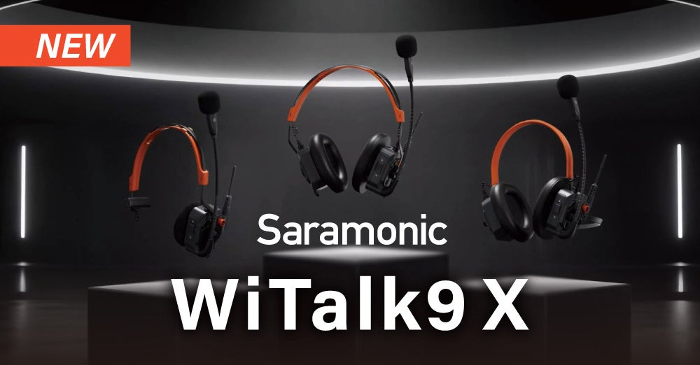 システムファイブ、ワイヤレスインカムヘッドセット「Saramonic WiTalk9 X」の販売を開始 | 株式会社システムファイブのプレスリリース