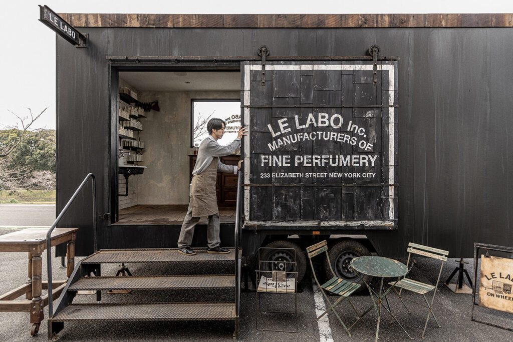 移動式店舗「ル ラボ オン ウィールズ」が春の岡山に上陸！｜Beauty｜madameFIGARO.jp（フィガロジャポン）