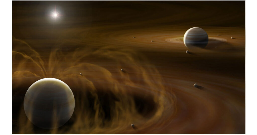 木星と土星の衛星系の違いを決めるのは磁場 | 京都大学