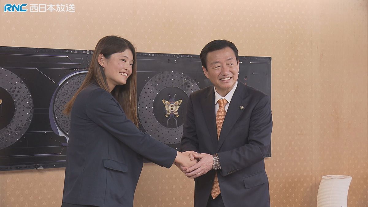 全米女子プロ野球リーグ　佐伯絵美さん（高松市出身）決意語る