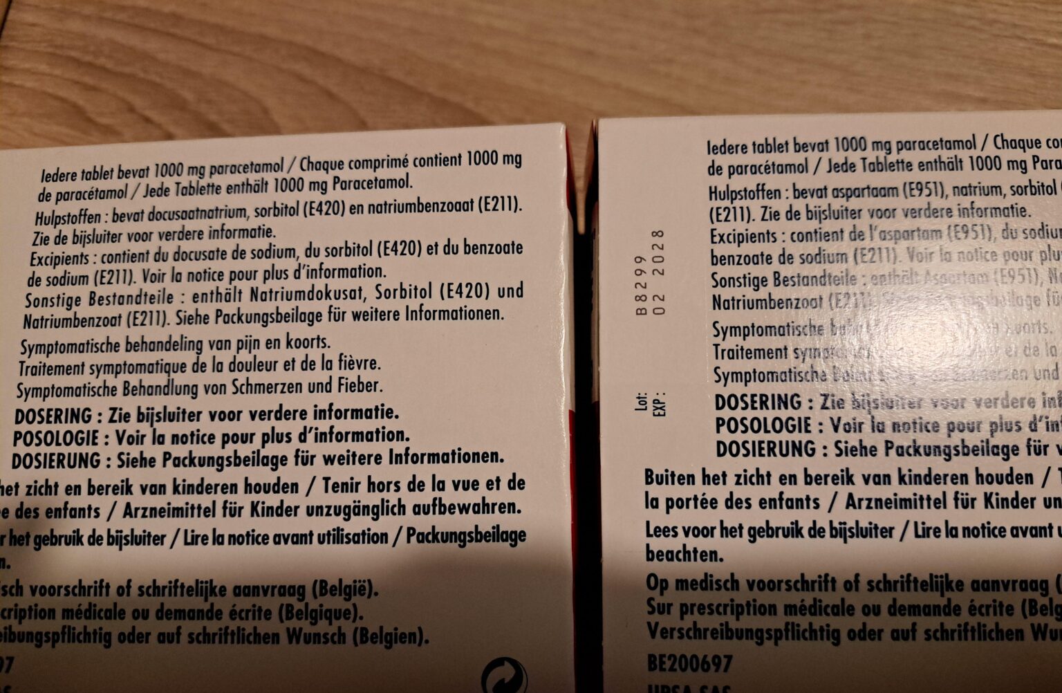 ダファルガンにはアスパルテームが含まれていないのに、ドキュサートナトリウムが含まれている理由を知っている人はいますか?