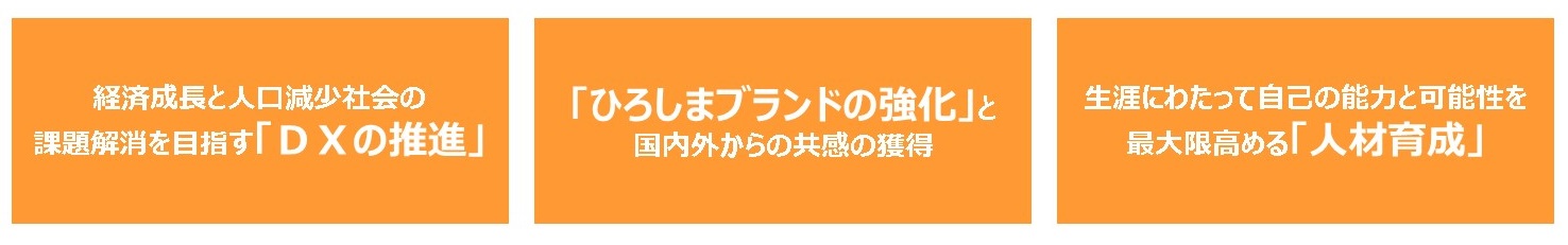 施策を貫く3つの視点