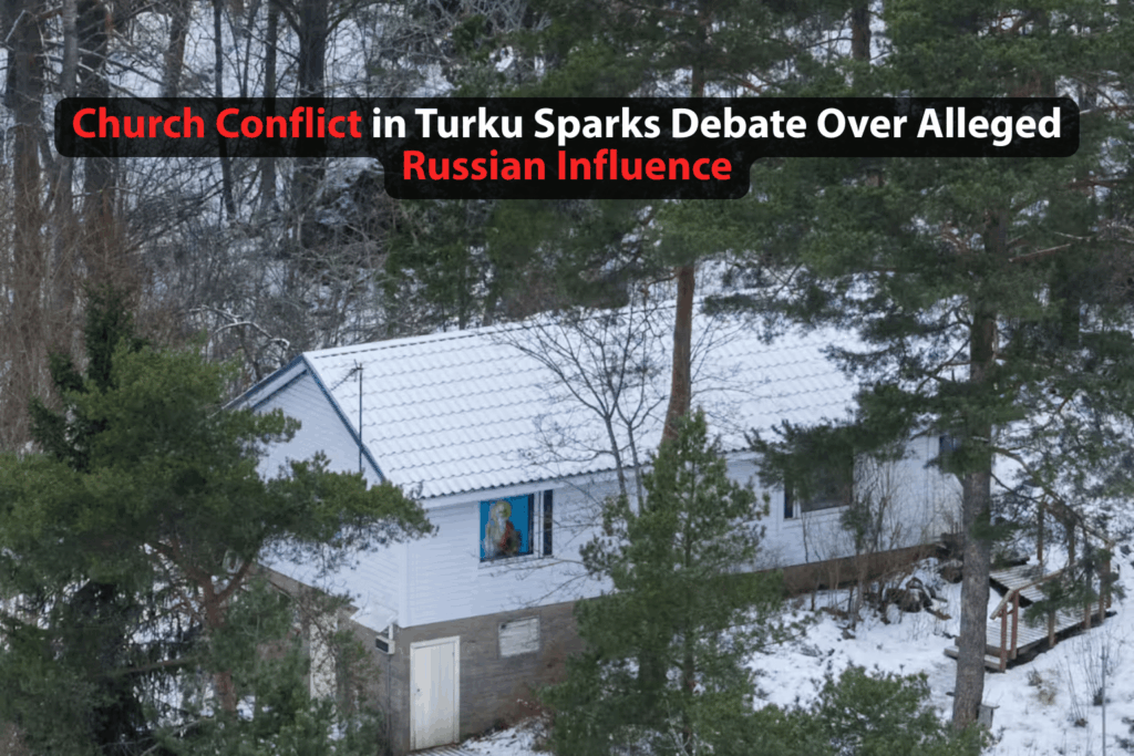 トゥルクでは、ロシアとの関係を非難されているウクライナ正教会の新教区を巡る紛争が起きている。イリア大司教はモスクワの影響力について懸念を表明しているが、教区指導者らはこれらの主張を強く否定し、フィンランド法と正教会の規範への取り組みを強調している。