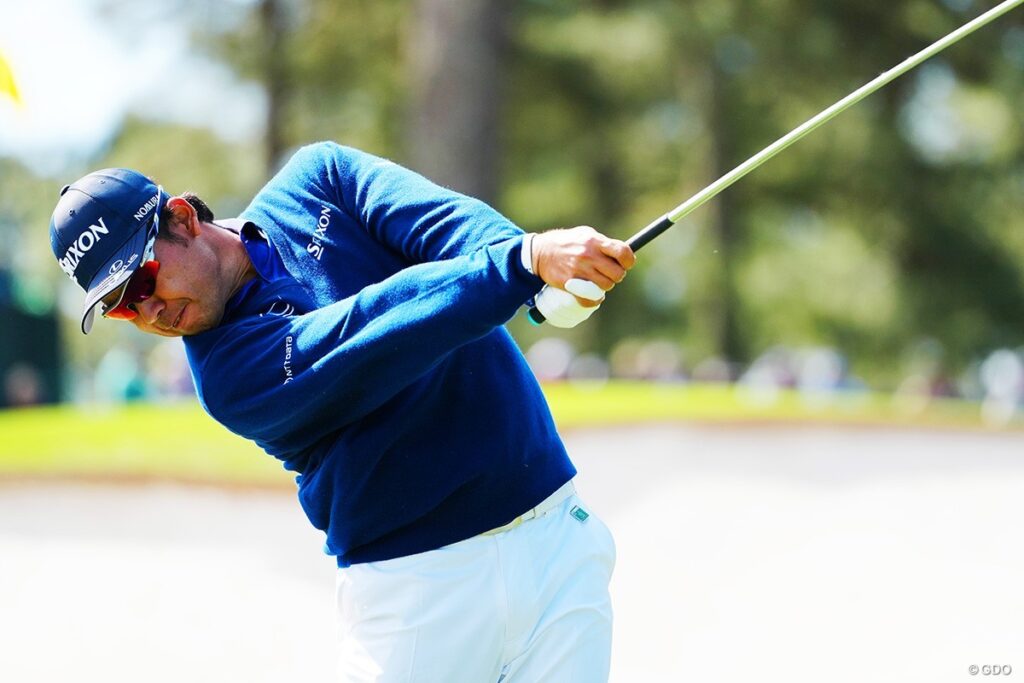 【速報】松山英樹が1オーバーで後半へ マスターズ初出場の片岡尚之は初日84