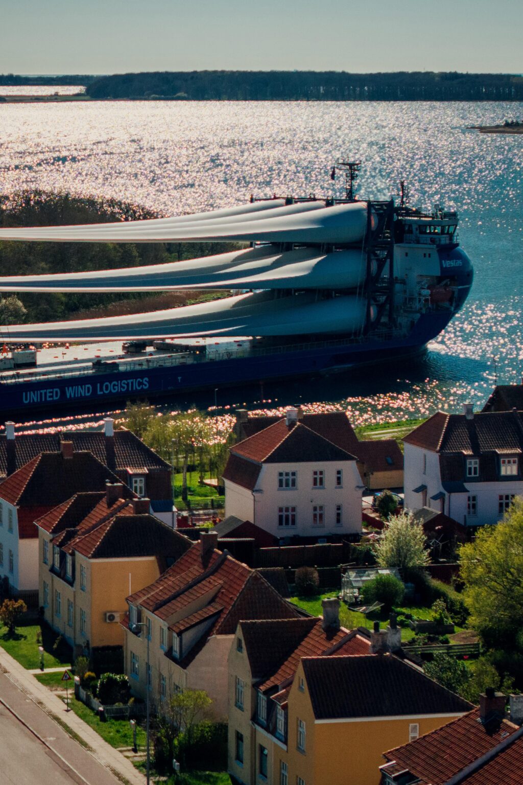 ナクスコフフィヨルドを出る途中のモレヴィンガー