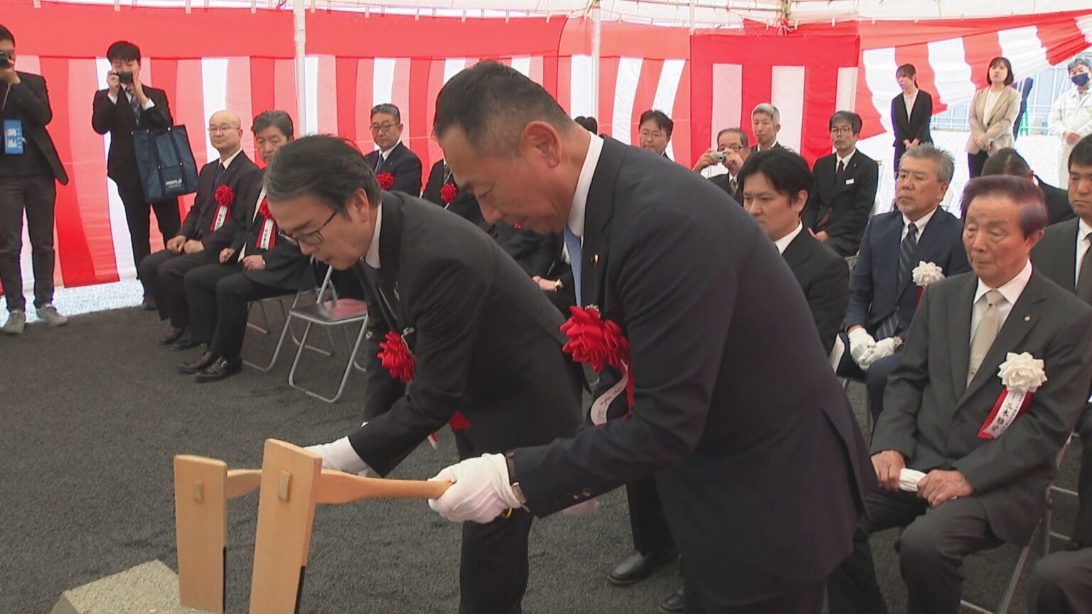 新築移転する香川県高松合同庁舎　知事らが建設工事の安全を祈願　県有施設初の「ZEB Ready」認証取得 | KSBニュース | KSB瀬戸内海放送