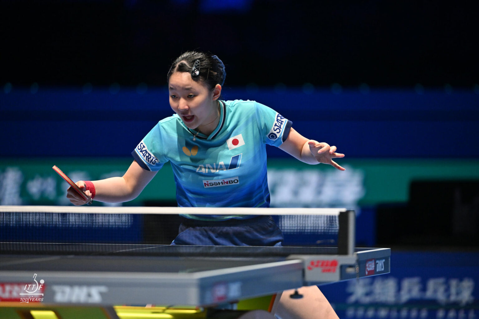 張本美和 8強入りならず。3連敗中のベテラン中国選手に1ゲームを奪うにとどまる【卓球 ワールドカップ】｜テレ東卓球NEWS：テレ東