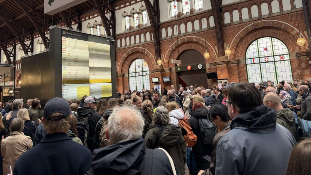 ジーランドの列車はすべて止まっています [der bliver ikke indsat togbusser]