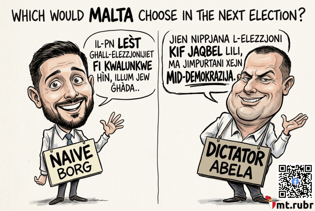 [mt.rubr] アベラ首相は自身の都合で総選挙の日程を非公表にしているが、アレックス・ボルグ氏は、PNはいつでもマルタ総選挙を実施する準備ができていると述べた。