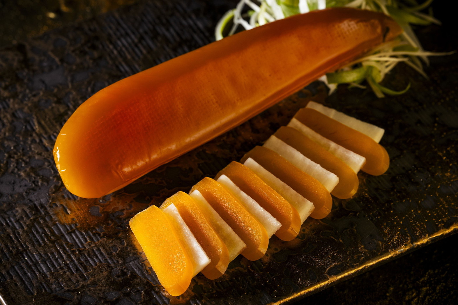 提供イメージ（スライス大根を挟んで）