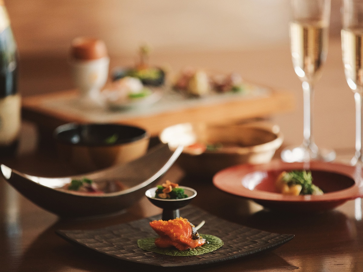 「和敬洋讃」の精神が息づく金谷流懐石