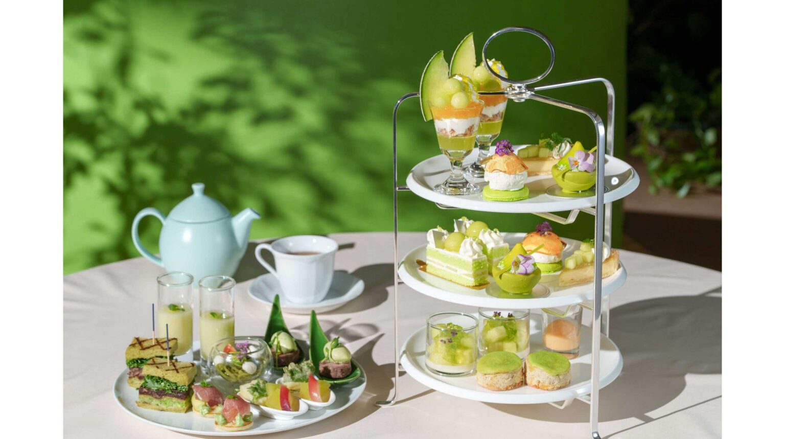 【ウェスティンホテル仙台】新緑がきらめく爽やかなメロンのアフタヌーンティー「Aftenoon Tea -Green Melon-」 | ウェスティンホテル仙台
