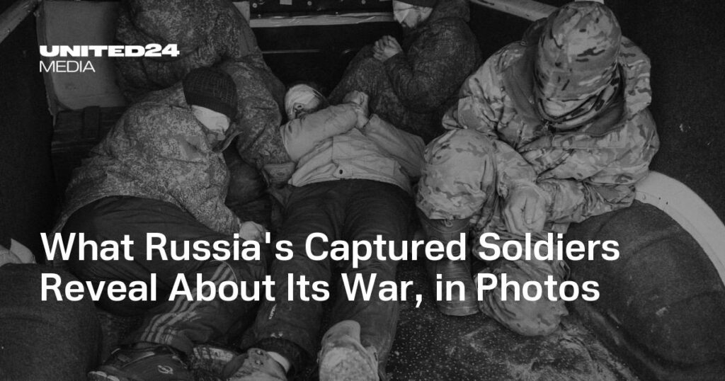 捕虜となったロシア兵士が写真で語る戦争について
