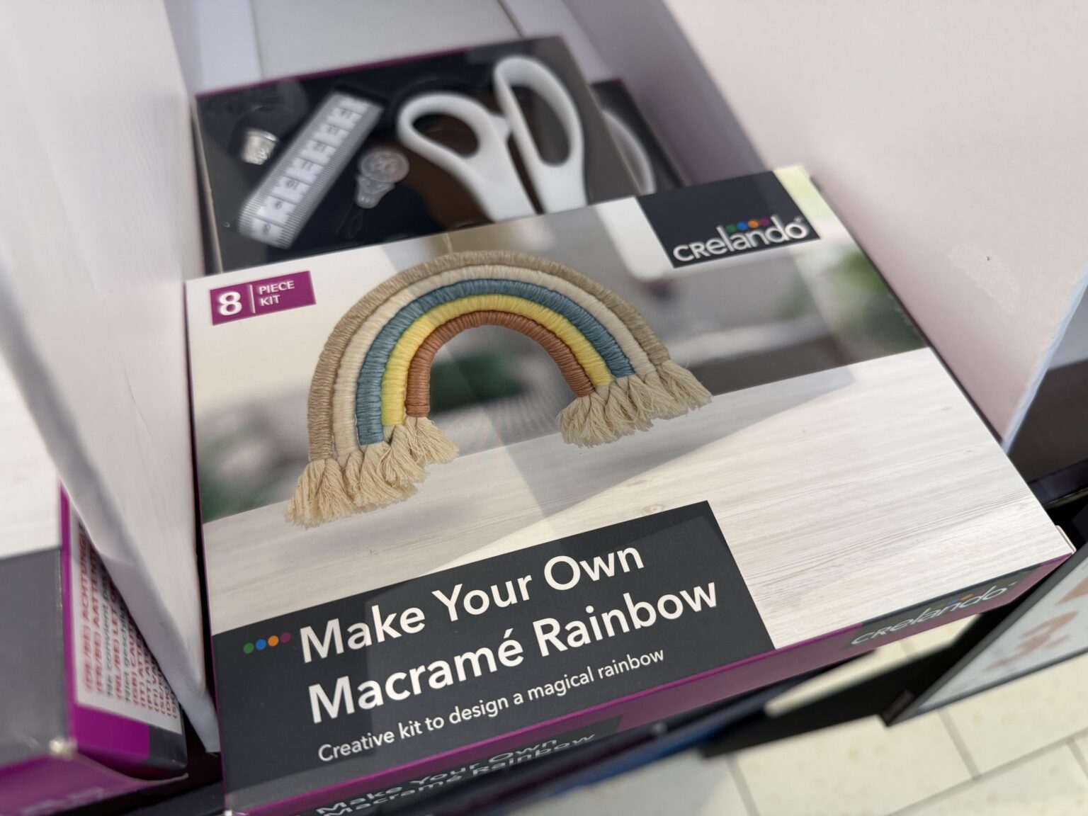 厳しいフィンランドの虹