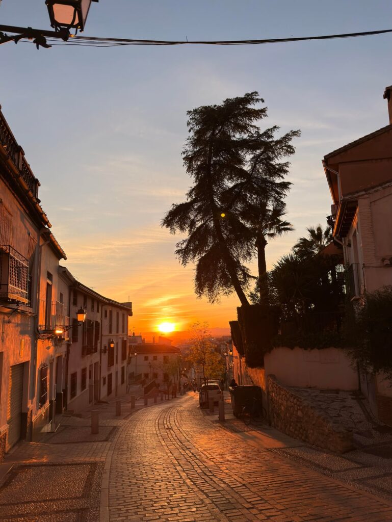 グラナダの午後の散歩