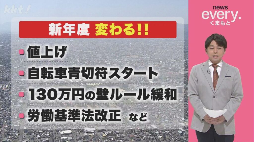 「熊本市新ごみ袋」「給食費無償化」も…4月1日から熊本ではこう変わる(2026年3月31日掲載)|KKT NEWS NNN 共有