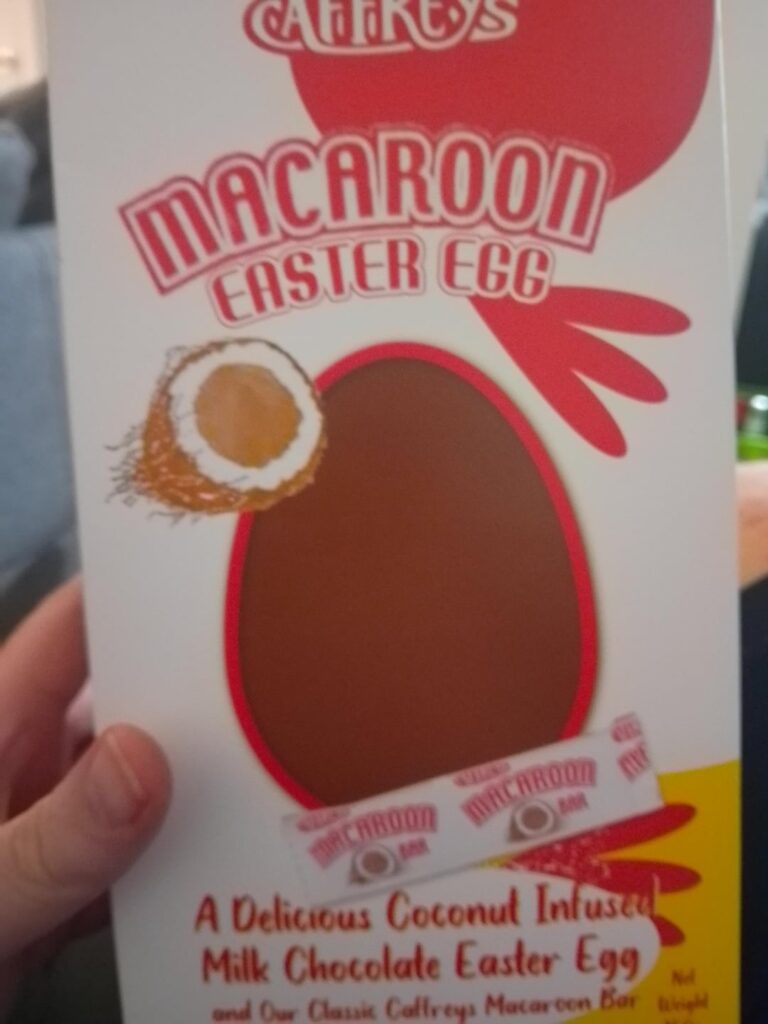 卵にパーム油を使用しなかったキャフリーズにとってはフェアプレイです。イースター、おめでとう！