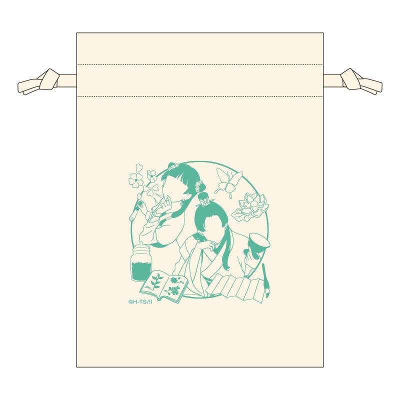 巾着　税込1,430円（C）日向夏／イマジカインフォス　イラスト：しのとうこ