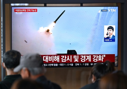 North Korea uses cluster bombs in latest missile test-- KCNA