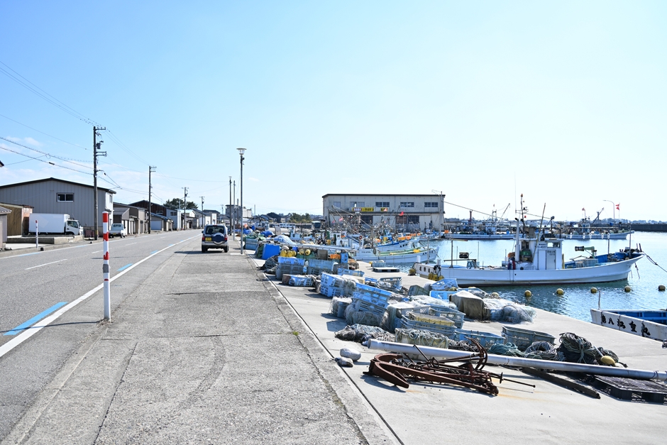漁港や関連施設も多い