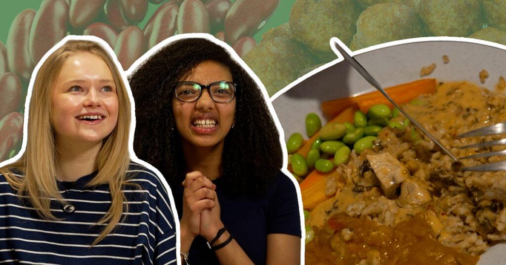 スウェーデン食品庁の学生へのアドバイス: ミートボールは週に 1 人前まで、豆は毎日