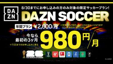 DAZN SOCCER top