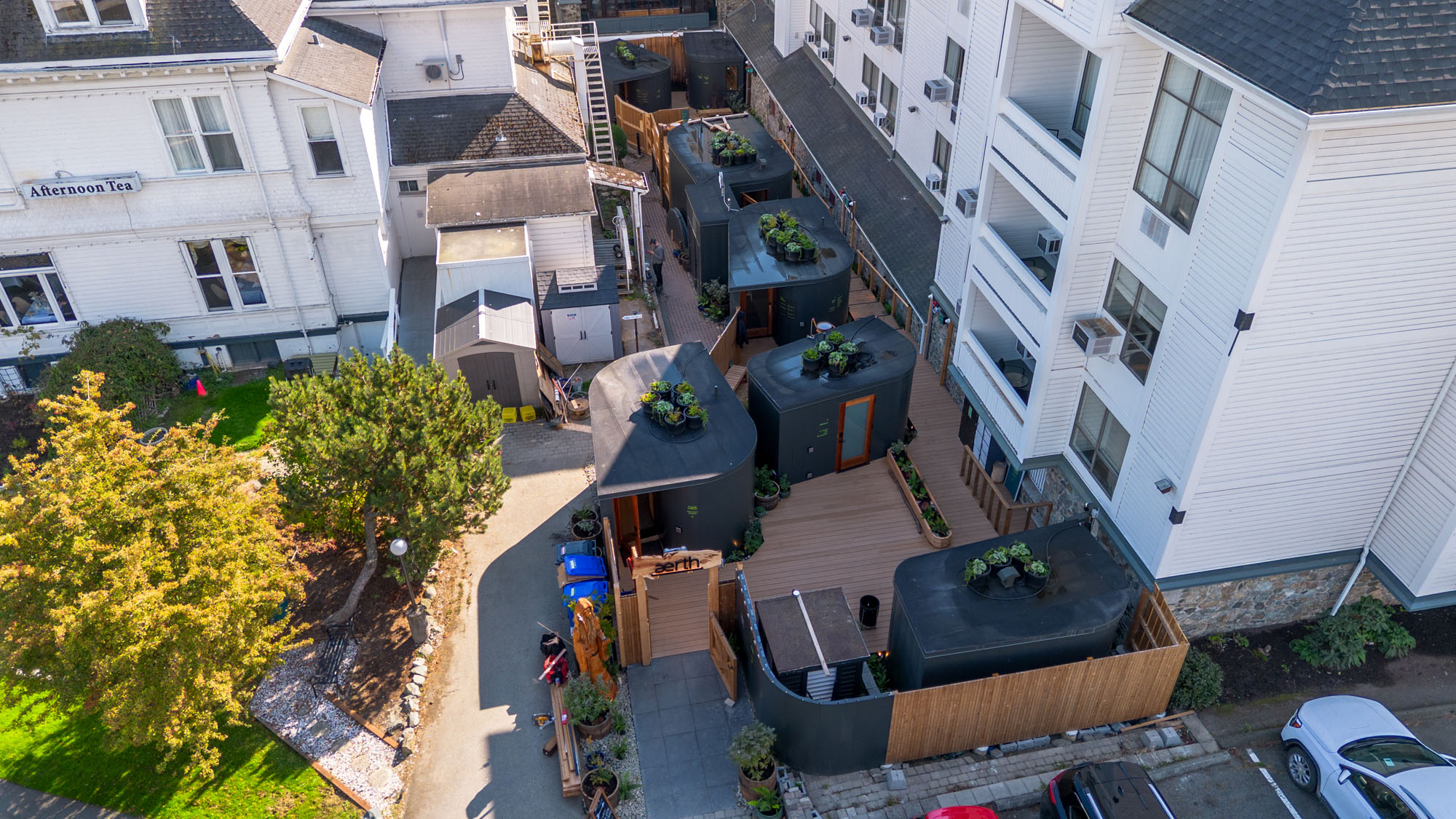 〈Aerth Saunas〉Hello Wood