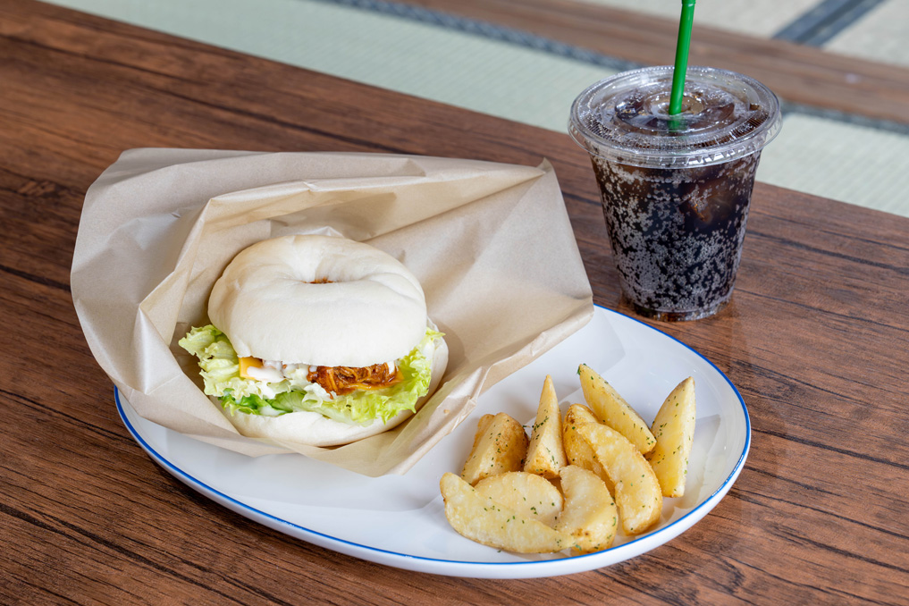 ベーグルサンドのお店「PODIUM」　ベーグルサンドの画像