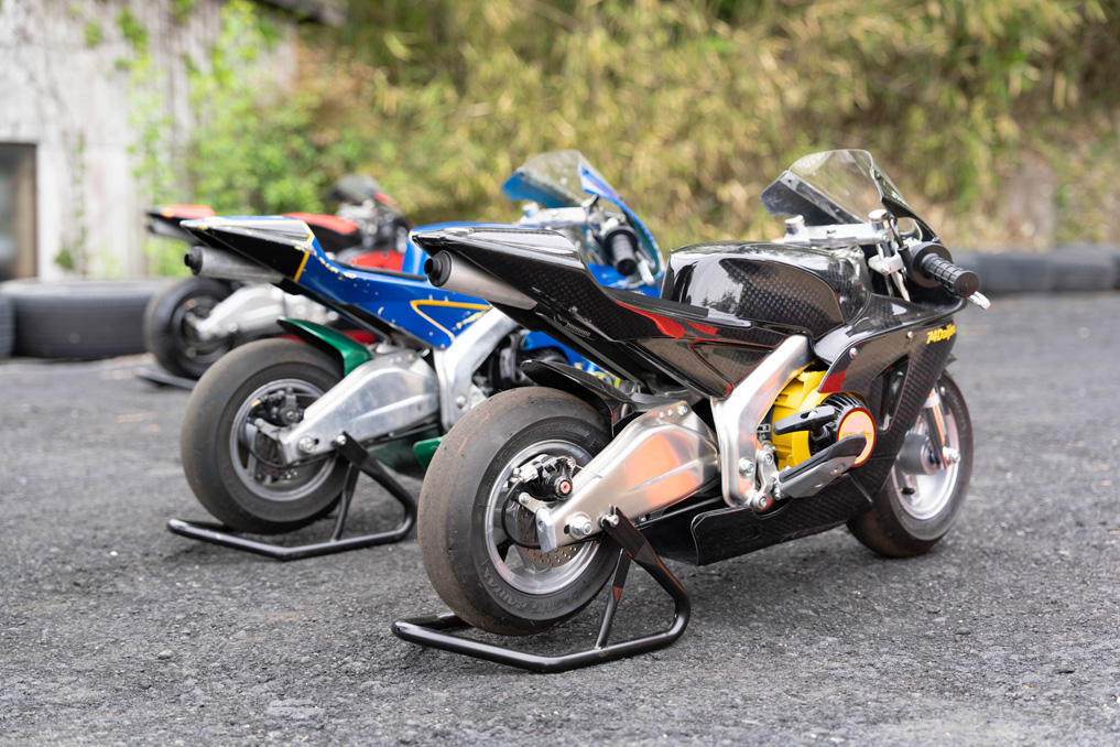 ベーグルサンドのお店「PODIUM」　ポケットバイク体験画像３