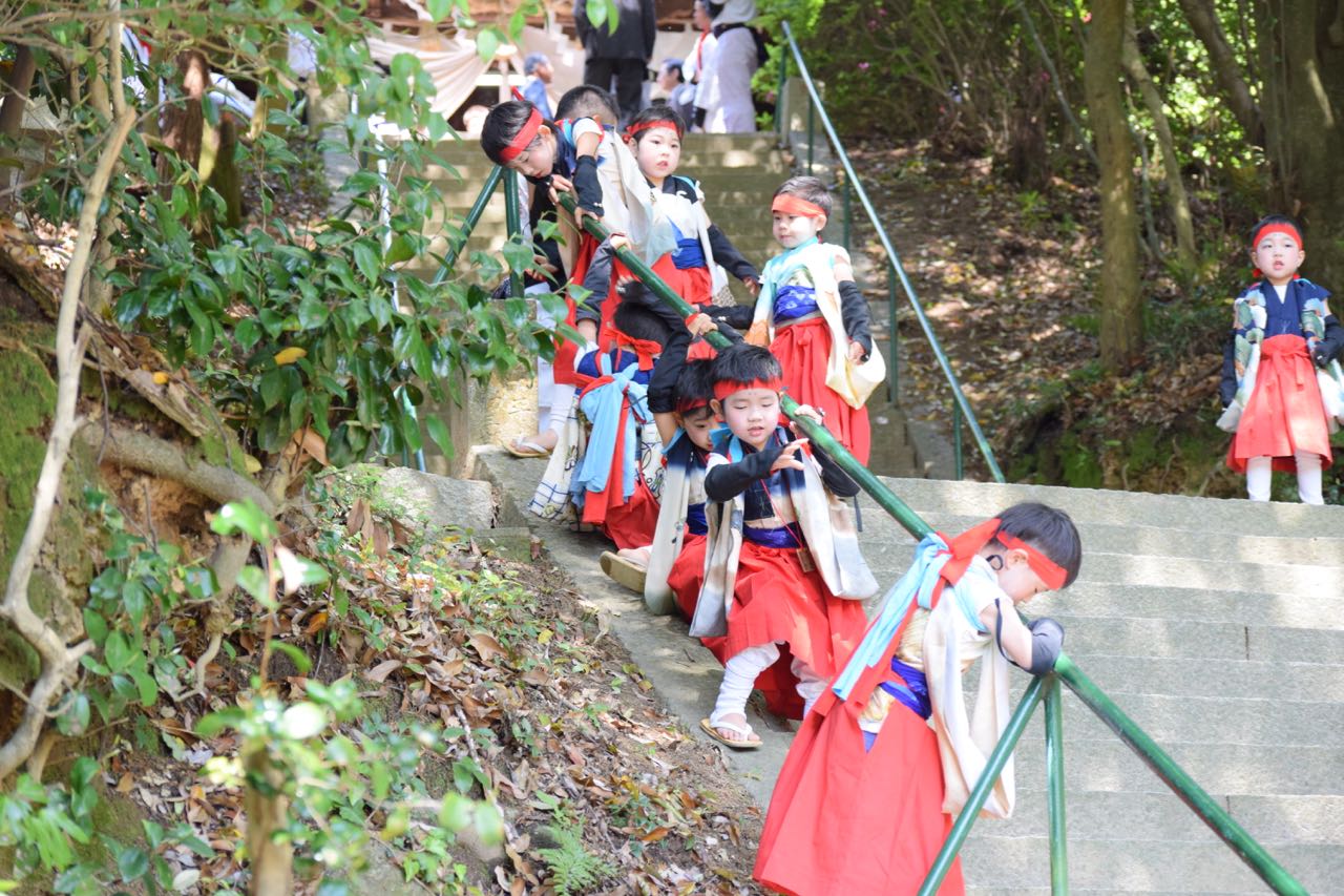 みとん今治,野間日吉神社,春祭り,継ぎ獅子,イベント,みとん今治,野間日吉神社,春祭り,継ぎ獅子,イベント,