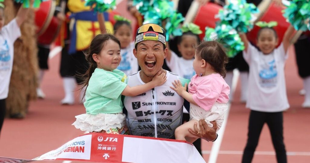 古谷が2連覇　宮古島トライアスロン　沖縄