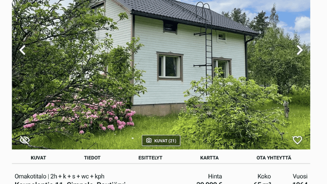 エストニアの不動産はなぜあんなに高いのでしょうか?エラー: フィンランドでは、エストニアよりも遠隔地にある家を安く購入できます